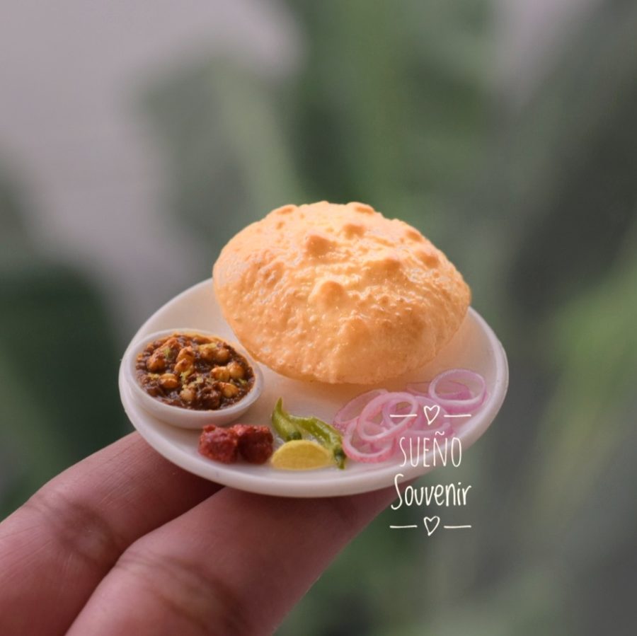 Miniature Chole Bhature