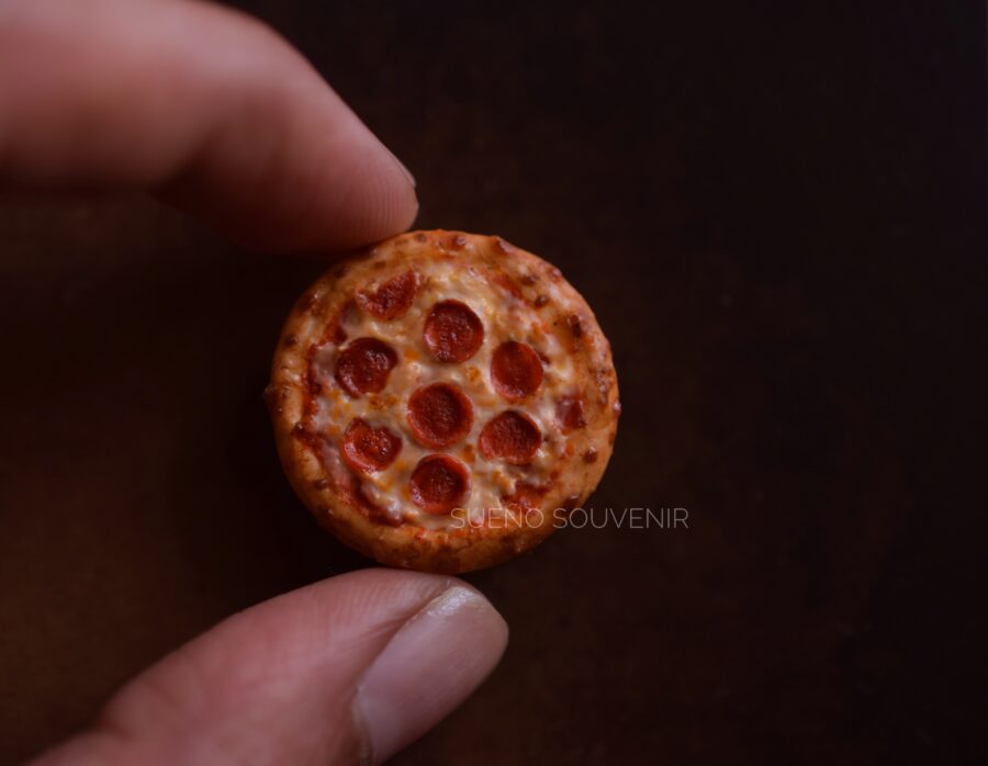 Pepperoni Pizza Button cover